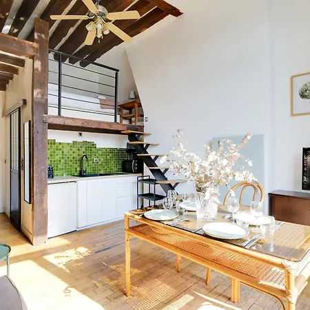 Modern Flat - 1bd-4p - Arts Et Metiers * Parigi