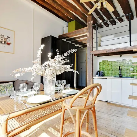 Modern Flat - 1bd-4p - Arts Et Metiers 公寓 *